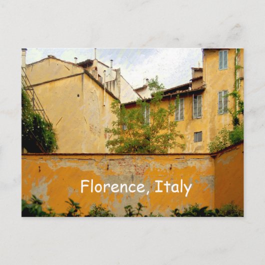 Florenz Italien Postkarte (Vorderseite)