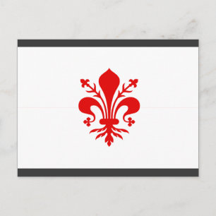 Florenz, Italien Postkarte