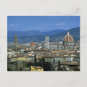 Florenz, Italien Postkarte