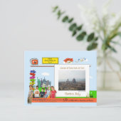 Florenz, Italien Postkarte (Stehend Vorderseite)
