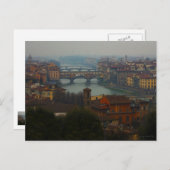Florenz, Italien Postkarte (Vorne/Hinten)