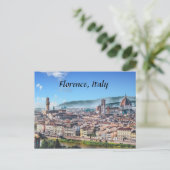 Florenz, Italien Postkarte (Stehend Vorderseite)