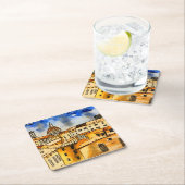 Florenz Italien Rechteckiger Pappuntersetzer (Vor Ort)