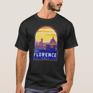 Florenz Italien Reise Kunst Vintage T-Shirt