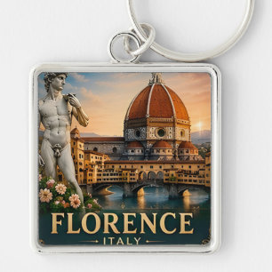 🧲 Florenz Italien Urlaub Andenken Für Reisende  Schlüsselanhänger