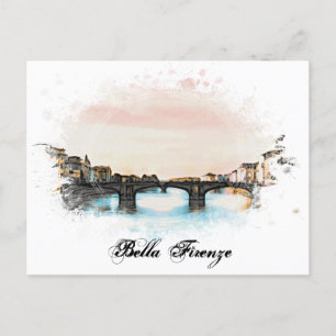 ** Florenz Italienisch AP12 Sprache Firenze Italia Postkarte