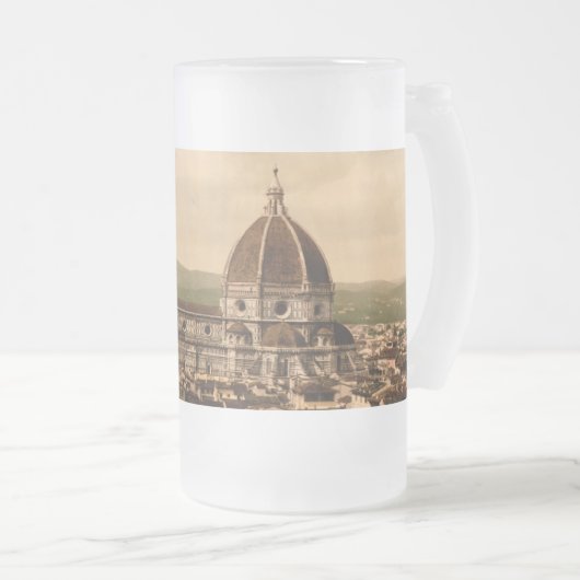 Florenz-Kathedrale, Toskana, Italien Mattglas Bierglas (VorderseiteRechts)