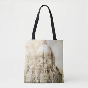 Florenz-Kathedrale vom Osten, 'von den Fragmenten Tasche