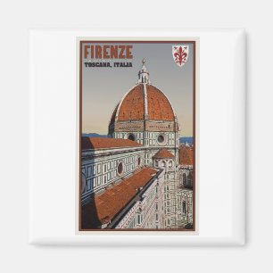 Florenz - Kathedrale von Glockenturm Magnet