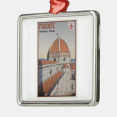 Florenz - Kathedrale von Glockenturm Ornament Aus Metall (Links)