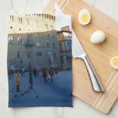 Florenz - Marktplatz della Signoria Handtuch (Viertel Falte)