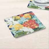 Florenz Mitternacht II Rechteckiger Pappuntersetzer (angewinkelt)