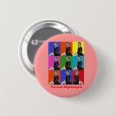 Florenz nightengale POPART T - Shirts u. Geschenke Button (Vorne & Hinten)