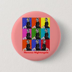 Florenz nightengale POPART T - Shirts u. Geschenke Button