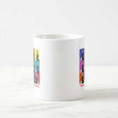 Florenz nightengale POPART T - Shirts u. Geschenke Kaffeetasse (Mittel)