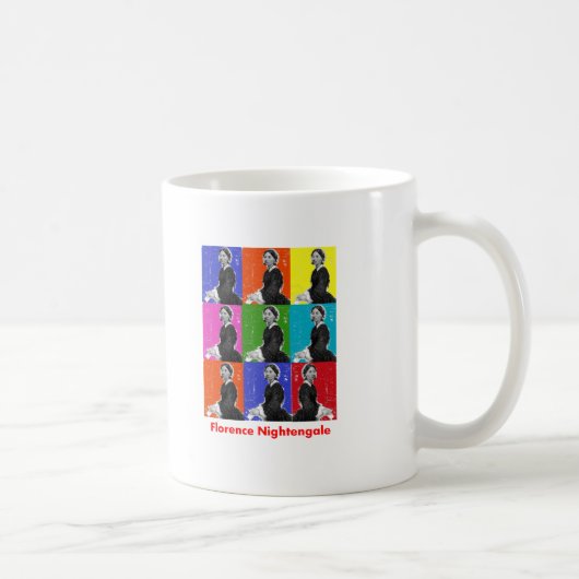 Florenz nightengale POPART T - Shirts u. Geschenke Kaffeetasse (Rechts)