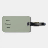 Florenz oder Firenze Italien Duomo Gepäckanhänger (Rückseite horizontal)