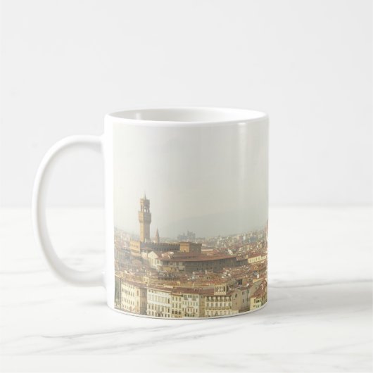 Florenz oder Firenze Italien Stadtbild Kaffeetasse (Links)