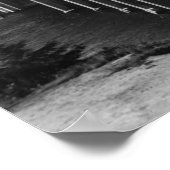 Florenz, Oregon Town View und Siuslaw Bridge Poster (Ecke)