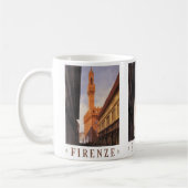 Florenz, Palazzo Vecchio, Vintag Italien Kaffeetasse (Links)