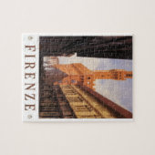 Florenz, Palazzo Vecchio, Vintag Italien Puzzle (Horizontal)