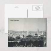 Florenz, Panorama Postkarte (Vorne/Hinten)