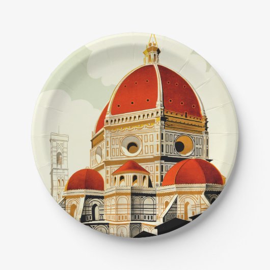 Florenz Pappteller (Vorderseite)