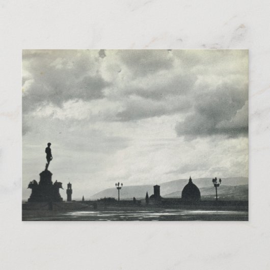 Florenz, Piazzale Michelangelo Postkarte (Vorderseite)