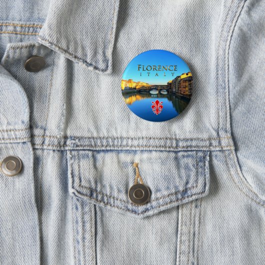 Florenz - Ponte Vecchio Button (Beispiel)