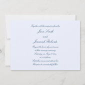 Florenz - Ponte Vecchio Einladung (Rückseite)