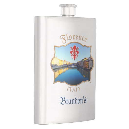 Florenz - Ponte Vecchio Flachmann (Rechts)