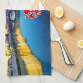 Florenz - Ponte Vecchio Geschirrtuch (Viertel Falte)