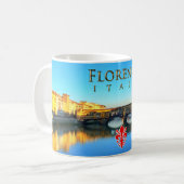 Florenz - Ponte Vecchio Kaffeetasse (Vorderseite Links)