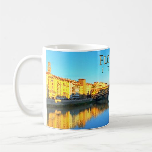 Florenz - Ponte Vecchio Kaffeetasse (Links)