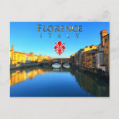 Florenz - Ponte Vecchio Postkarte (Vorderseite)
