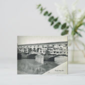 Florenz, Ponte Vecchio Postkarte (Stehend Vorderseite)