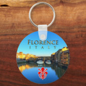 Florenz - Ponte Vecchio Schlüsselanhänger (Vorderseite)