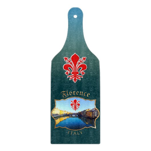 Florenz - Ponte Vecchio Schneidebrett (Vorderseite)