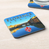 Florenz - Ponte Vecchio Untersetzer (Linke Seite)