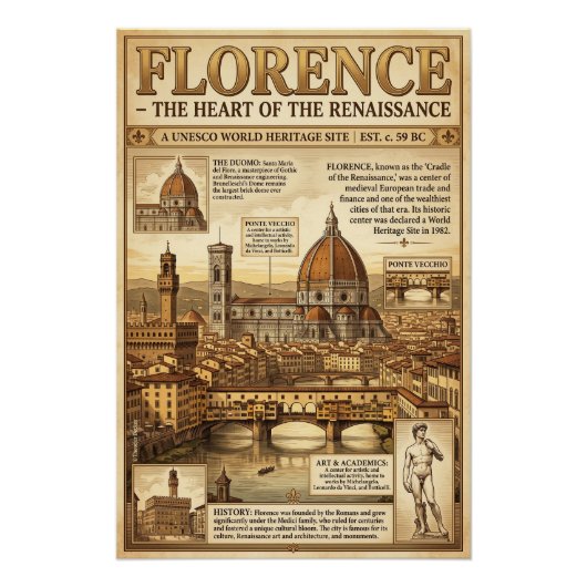 Florenz poster (Vorderseite)
