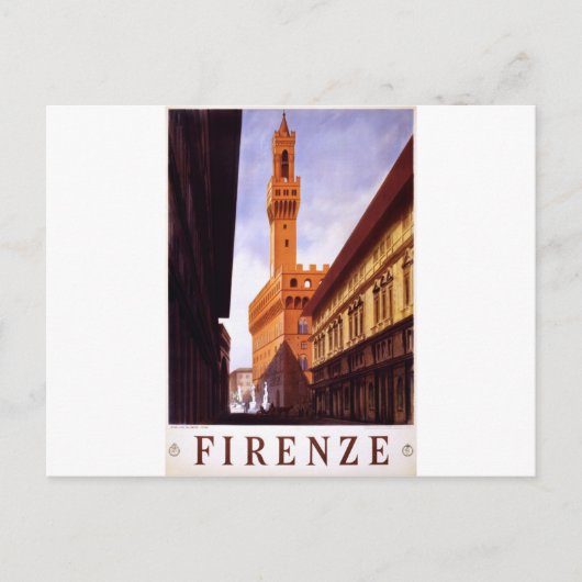 Florenz Postkarte (Vorderseite)