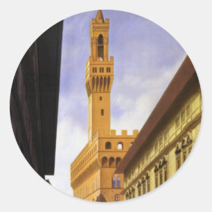 Florenz Runder Aufkleber