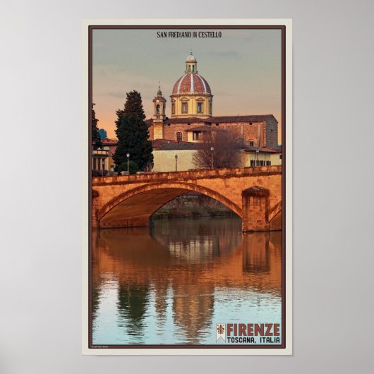 Florenz - San Frediano in Cestello Poster (Vorne)