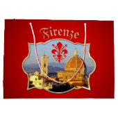 Florenz - Santa Maria Del Fiore Große Geschenktüte (Rückseite)