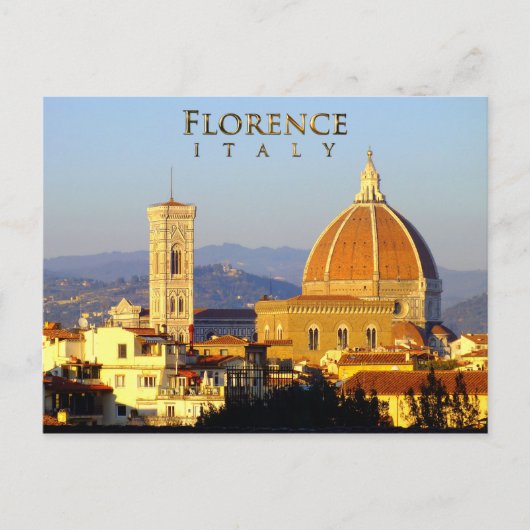 Florenz - Santa Maria del Fiore Postkarte (Vorderseite)