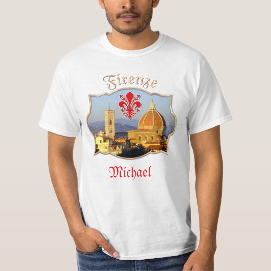 Florenz - Santa Maria Del Fiore T-Shirt (Vorderseite)