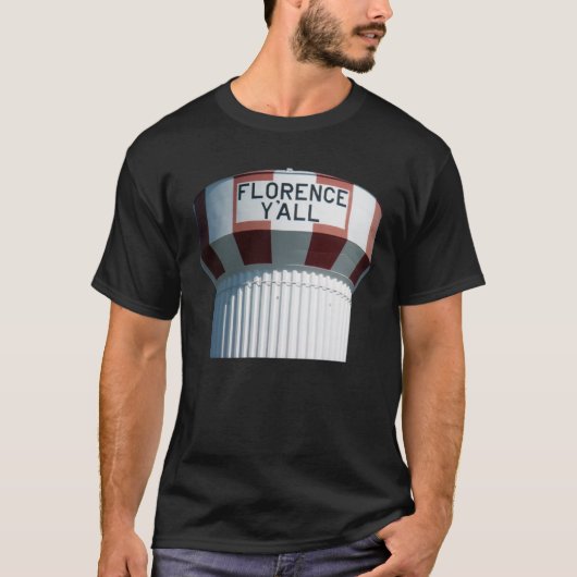 Florenz Sie berühmter Wasser-Turm-T - Shirt (Vorderseite)