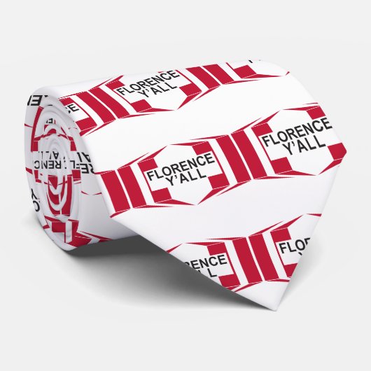 Florenz Sie gemusterte Krawatte (Gerollt)