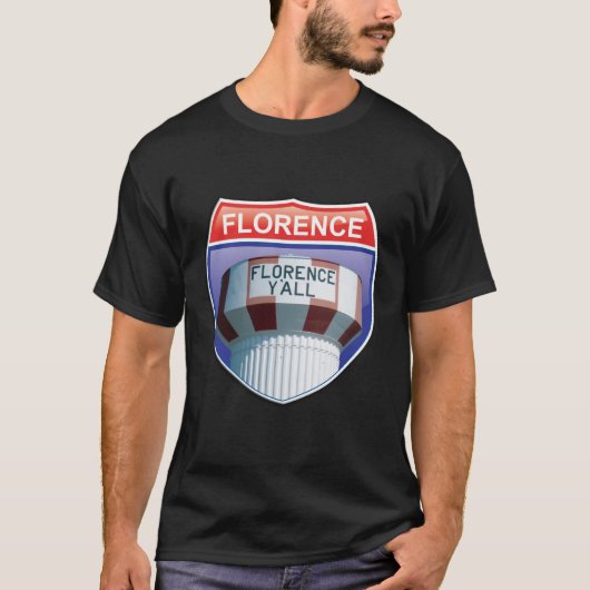 Florenz Sie zwischenstaatlicher Zeichen-T - Shirt (Vorderseite)