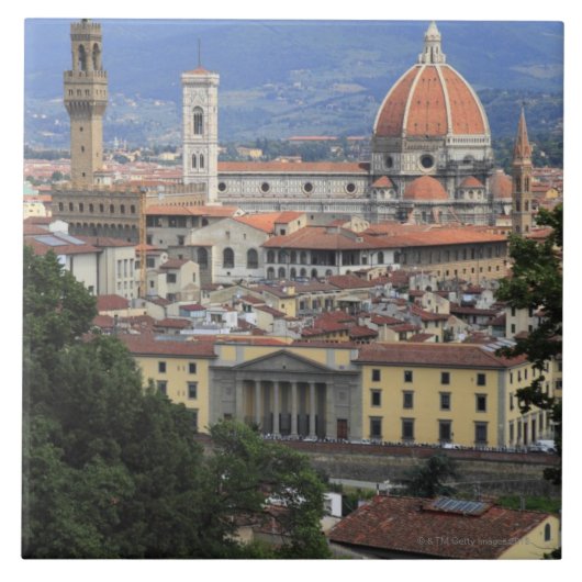 Florenz-Stadtbild Fliese (Vorderseite)